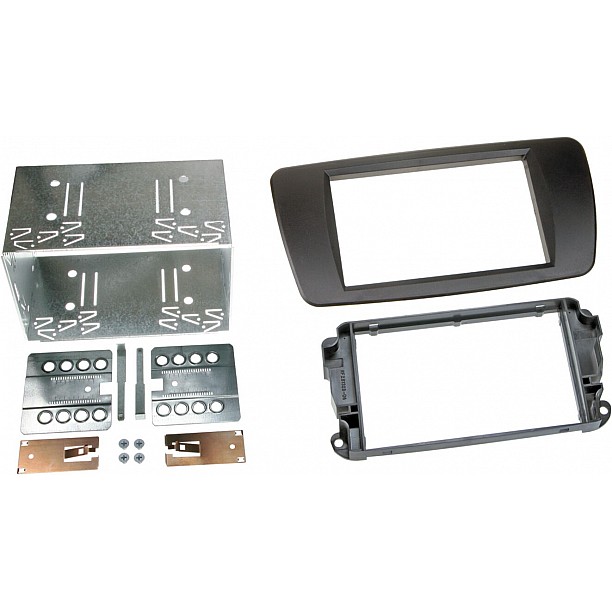 2-DIN Paneel Seat Ibiza (6J) 2008-2017 - Nit Zwart 2-DIN Paneel Seat Ibiza (6J) 2008-2017 - Nit Zwart