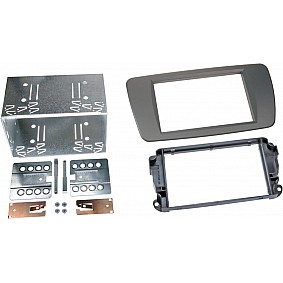 2-DIN Paneel Seat Ibiza (6J) 2008-2015 - Kleur: Conemara Grijs