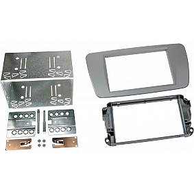 2-DIN Paneel Seat Ibiza (6J) 2008-2015 - Kleur: Dublin grijs