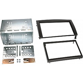 2-DIN Paneel Skoda Fabia 2003-2007 Kleur: Zwart