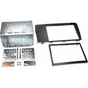 2-DIN Paneel Volvo S60/V60 I (R) Volvo S70/V70 II (S) Volvo XC70 II (S)  Kleur: Zwart