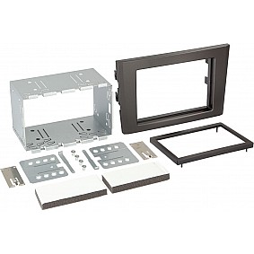 2-DIN Paneel Volvo XC90 2002-2014 - Kleur: Zwart