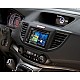 2-DIN Paneel Honda CR-V 2012-2015 Kleur: Rubbertouch Zwart