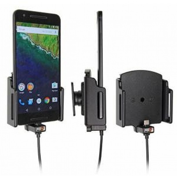 Brodit houder - Universele houder USB-C met 12V USB plug 75-89mm / 6-10 mm Brodit houder - Universele houder USB-C met 12V USB plug 75-89mm / 6-10 mm
