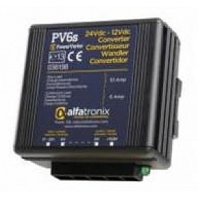 Omvormer PV6s 24V -> 12V Continue 6A / Periodiek 10A non-isolated