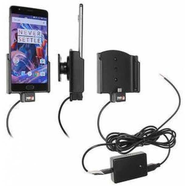 Brodit houder - OnePlus 3 / 3T Actieve houder met vaste voeding Brodit houder - OnePlus 3 / 3T Actieve houder met vaste voeding