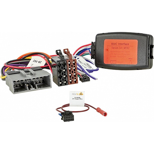 Stuurwiel bediening Mitsubishi Outlander - Citroën C-Crosser - Peugeot 4007 met Honda radio plug > JVC Stuurwiel bediening Mitsubishi Outlander - Citroën C-Crosser - Peugeot 4007 met Honda radio plug > JVC