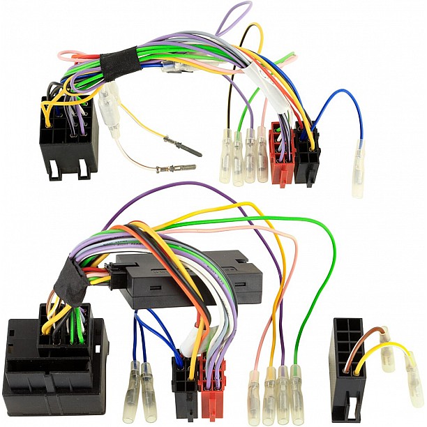 Stuurwiel bediening Mercedes Benz diverse voertuigen ISO/40Pin Quadlock Stuurwiel bediening Mercedes Benz diverse voertuigen ISO/40Pin Quadlock