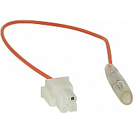 Stuurwiel bediening Lead Speedsignal Kenwood / Zenec - 4 polige witte connector