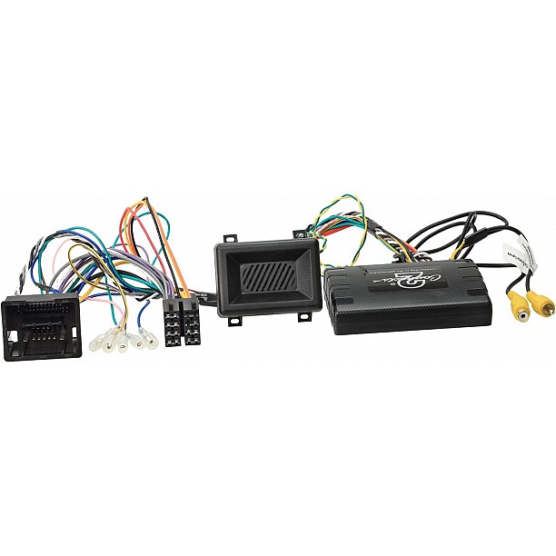 Stuurwiel bediening + Info Adapter Div.mod. Opel weergave van PDC/ Klimaatcontrol/ Stoelverwarming/ Video input