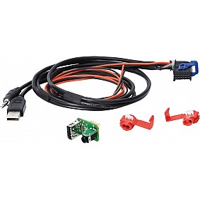 USB / AUX replacement Fiat - Aston Martin - lancia Diverse modellen en jaren behalve de Fiat 500L