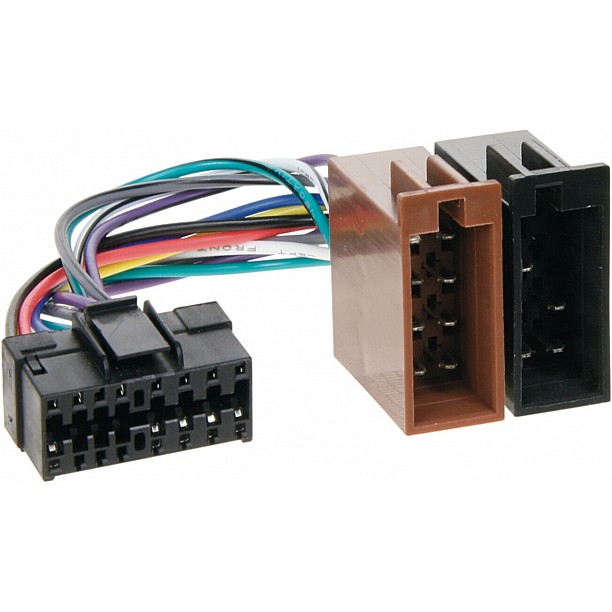 Radio Aansluitkabel -> ISO JVC 16 PINS Radio Aansluitkabel -> ISO JVC 16 PINS