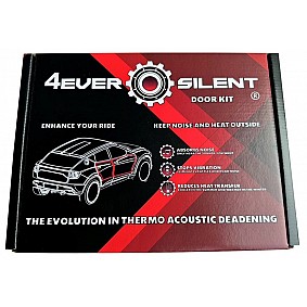 4ever Silent door kit Thermo Acoustic Soundproofing 4 sheets a 23x80cm, voldoende voor 2 deuren