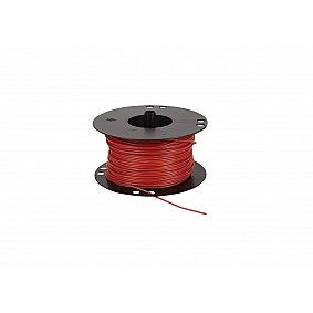 Voedingskabel haspel 0.75 mm² rood 100 Meter