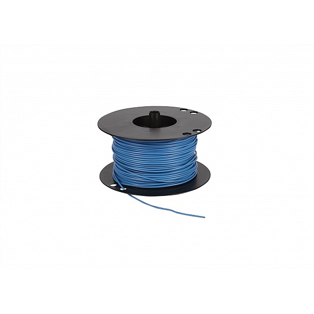 Voedingskabel haspel 0.75 mm² blauw 100 Meter Voedingskabel haspel 0.75 mm² blauw 100 Meter