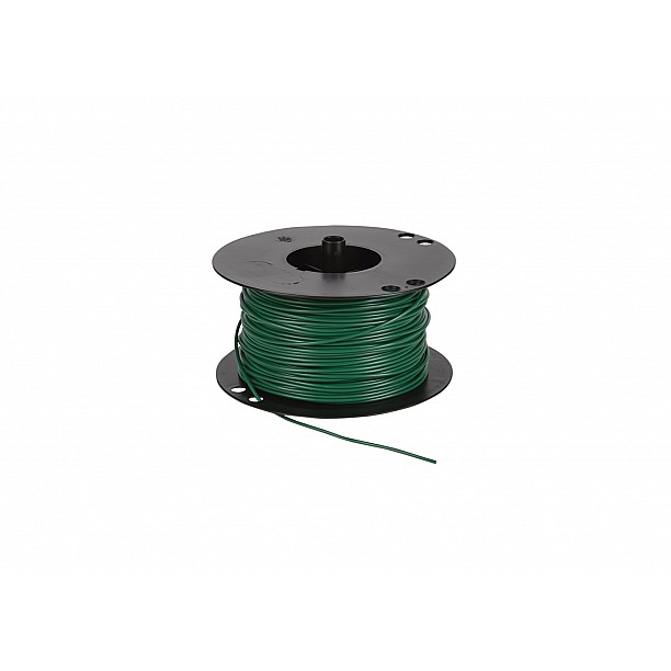 Voedingskabel haspel 0.75 mm² groen 100 Meter