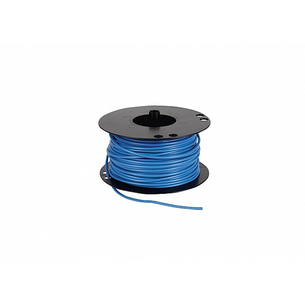 Voedingskabel haspel 2.50 mm² blauw 50 Meter