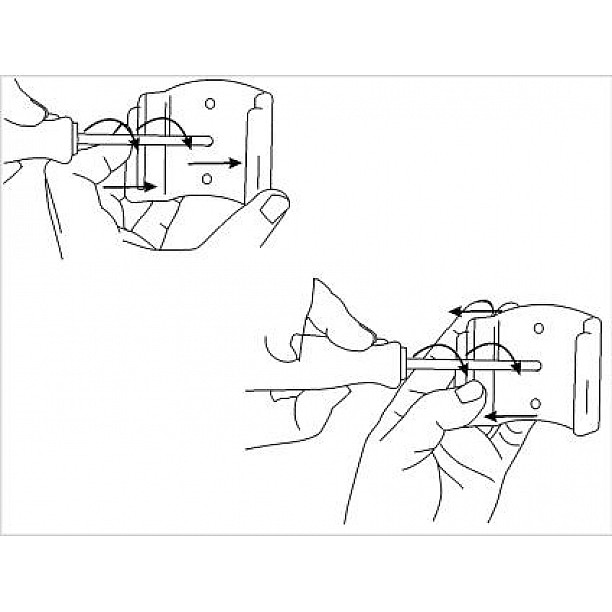 Brodit houder - HTC Desire Passieve houder met swivelmount