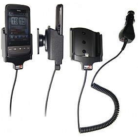 Brodit houder - HTC Touch 2 Actieve houder met 12/24V lader. Let op: Uitlopend artikel, Kan niet retour!