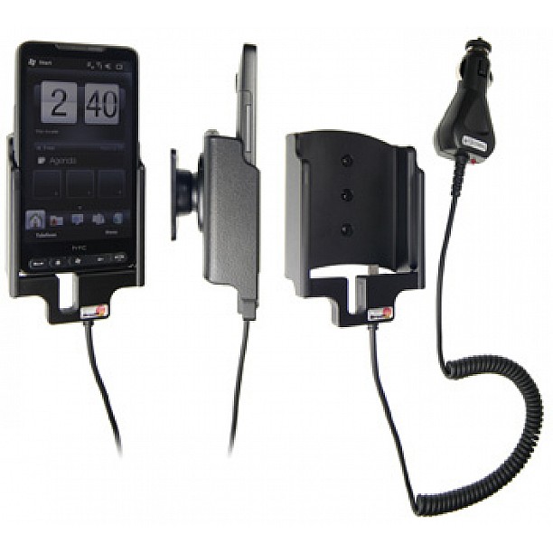 Brodit houder - HTC HD 2 Actieve houder met 12/24V lader Brodit houder - HTC HD 2 Actieve houder met 12/24V lader