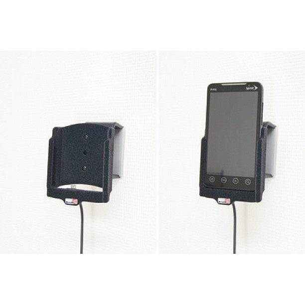 Brodit houder - HTC EVO 4G Actieve houder met 12/24V lader Brodit houder - HTC EVO 4G Actieve houder met 12/24V lader