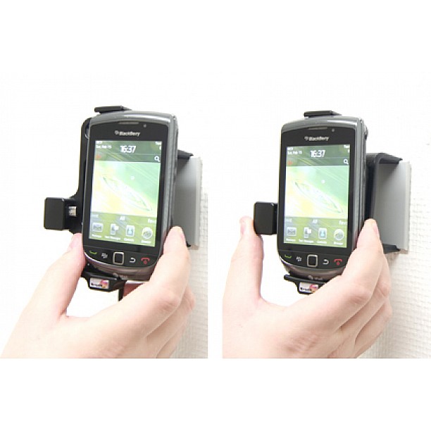 Brodit houder - BlackBerry Torch 9800 Actieve houder met 12/24V lader
