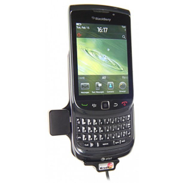 Brodit houder - BlackBerry Torch 9800 Actieve houder met 12/24V lader