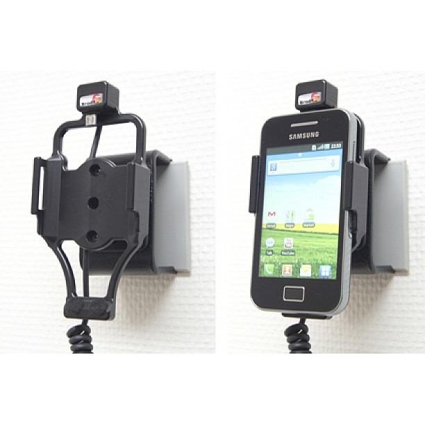 Brodit houder - Samsung Galaxy Ace Actieve houder met 12/24V lader Brodit houder - Samsung Galaxy Ace Actieve houder met 12/24V lader