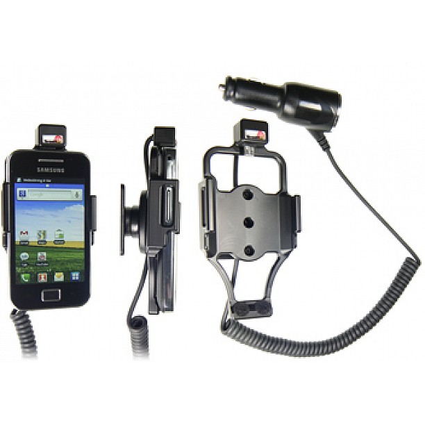 Brodit houder - Samsung Galaxy Ace Actieve houder met 12/24V lader Brodit houder - Samsung Galaxy Ace Actieve houder met 12/24V lader