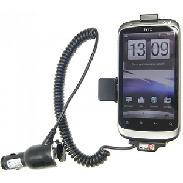 Brodit houder - HTC Desire S Actieve houder met 12/24V lader