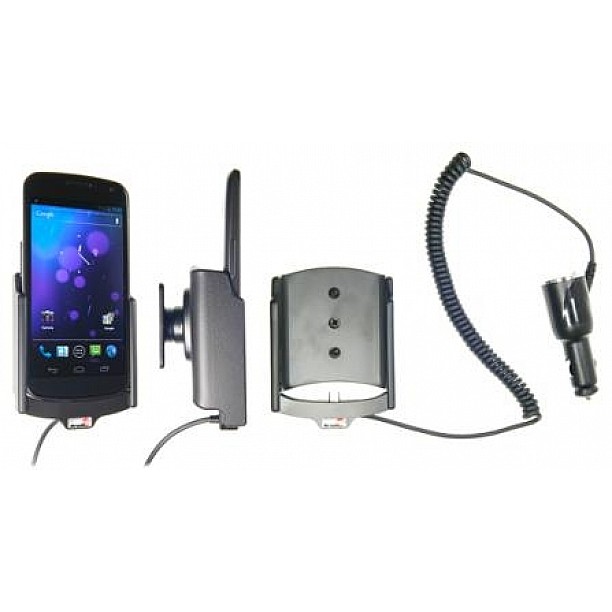 Brodit houder - Samsung Galaxy Nexus GT-I9250 Actieve houder met 12/24V lader