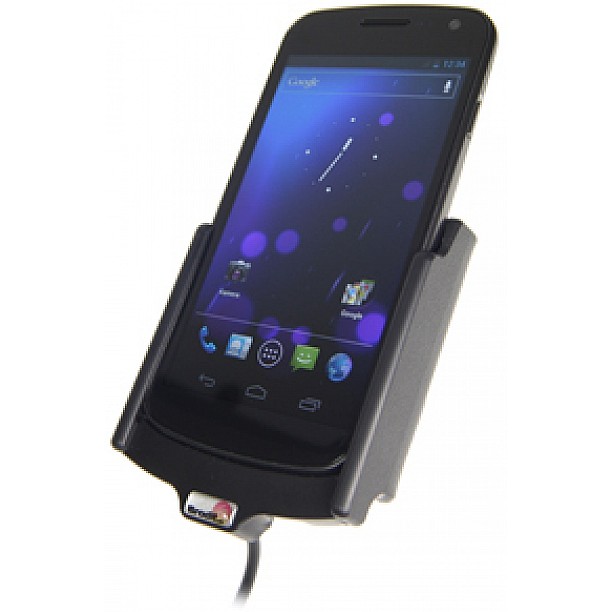 Brodit houder - Samsung Galaxy Nexus GT-I9250 Actieve houder met 12/24V lader