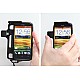 Brodit houder - HTC Desire X Actieve houder met 12/24V lader. Let op: Uitlopend artikel, Kan niet retour!