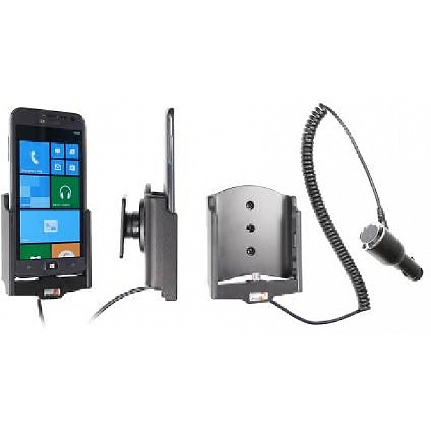 Brodit houder - Samsung Ativ GT-I9750 Actieve houder met 12/24V lader Brodit houder - Samsung Ativ GT-I9750 Actieve houder met 12/24V lader