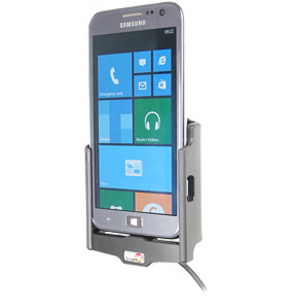Brodit houder - Samsung Ativ GT-I9750 Actieve houder met 12/24V lader Brodit houder - Samsung Ativ GT-I9750 Actieve houder met 12/24V lader