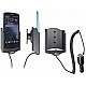 Brodit houder - HTC Desire 500 Actieve houder met 12/24V lader