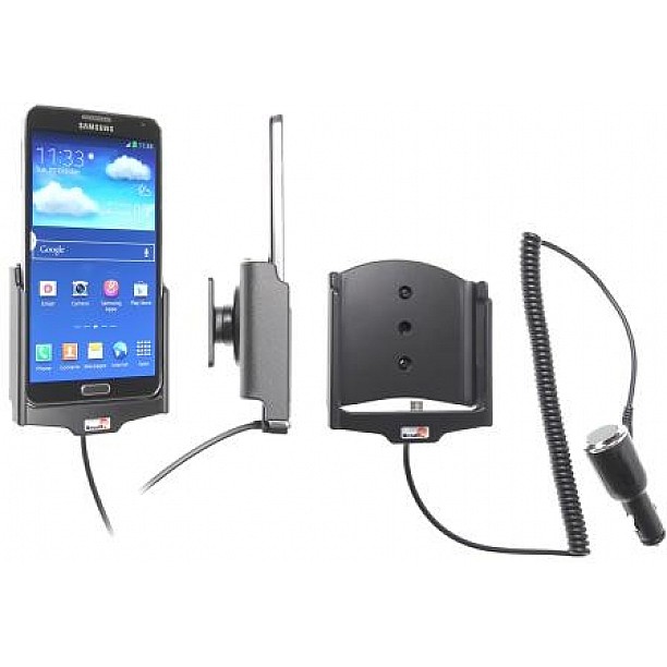 Brodit houder - Samsung Galaxy Note 3 SM-N9005 Actieve houder met 12/24V lader Brodit houder - Samsung Galaxy Note 3 SM-N9005 Actieve houder met 12/24V lader