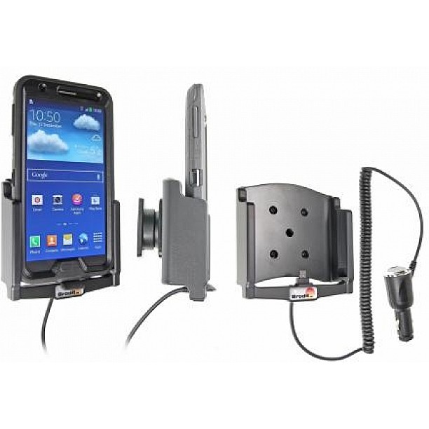 Brodit houder - Samsung Galaxy Note 3 SM-N9005 Actieve houder met 12/24V lader. Otterbox Defender Series Brodit houder - Samsung Galaxy Note 3 SM-N9005 Actieve houder met 12/24V lader. Otterbox Defender Series