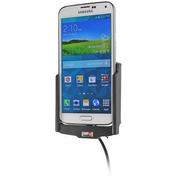 Brodit houder - Samsung Galaxy S5 Actieve houder met 12/24V lader Brodit houder - Samsung Galaxy S5 Actieve houder met 12/24V lader