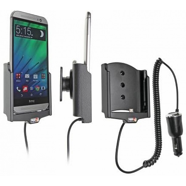 Brodit houder - HTC One M8 Actieve houder met 12/24V lader Brodit houder - HTC One M8 Actieve houder met 12/24V lader