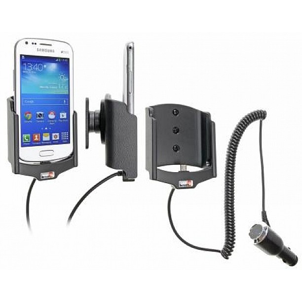 Brodit houder - Samsung Galaxy S Duos 2 S7582 Actieve houder met 12/24V lader Brodit houder - Samsung Galaxy S Duos 2 S7582 Actieve houder met 12/24V lader