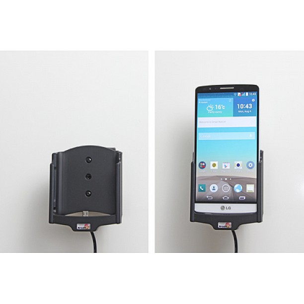 Brodit houder - LG G3 Actieve houder met 12/24V lader Brodit houder - LG G3 Actieve houder met 12/24V lader