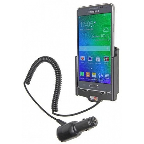 Brodit houder - Samsung Galaxy Alpha Actieve houder met 12/24V lader