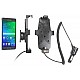 Brodit houder - Samsung Galaxy Alpha Actieve houder met 12/24V lader met skin Brodit houder - Samsung Galaxy Alpha Actieve houder met 12/24V lader met skin