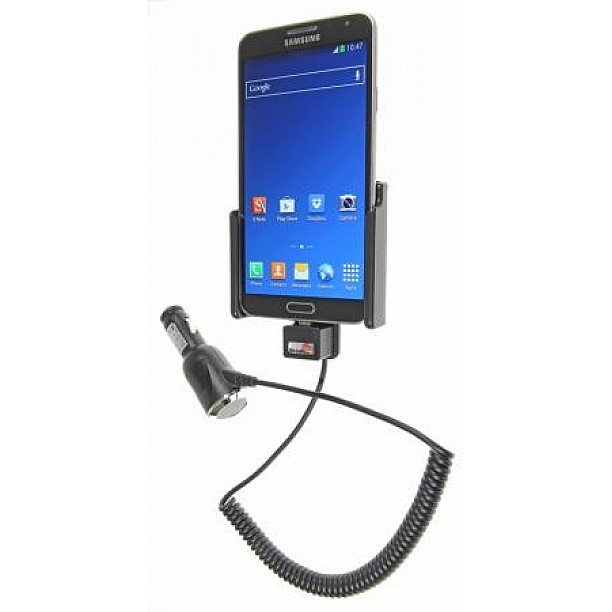 Brodit houder - Samsung Galaxy Note 3 Neo / Duos Actieve houder met 12/24V lader Brodit houder - Samsung Galaxy Note 3 Neo / Duos Actieve houder met 12/24V lader