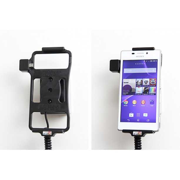 Brodit houder - Sony Xperia M2 Actieve houder met 12/24V lader Brodit houder - Sony Xperia M2 Actieve houder met 12/24V lader