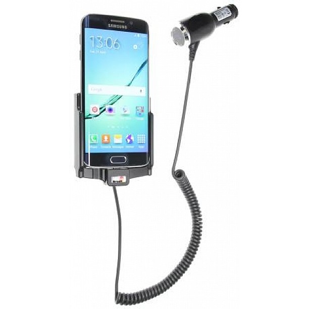 Brodit houder - Samsung Galaxy S6 Edge Actieve houder met 12/24V lader Brodit houder - Samsung Galaxy S6 Edge Actieve houder met 12/24V lader