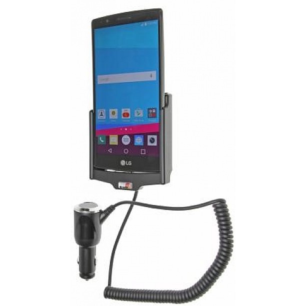 Brodit houder - LG G4 Actieve houder met 12/24V lader. Niet voor toestellen met lederen backcover Brodit houder - LG G4 Actieve houder met 12/24V lader. Niet voor toestellen met lederen backcover