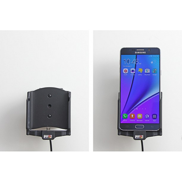 Brodit houder - Samsung Galaxy Note 5 Actieve houder met 12/24V