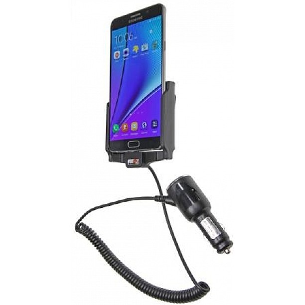 Brodit houder - Samsung Galaxy Note 5 Actieve houder met 12/24V